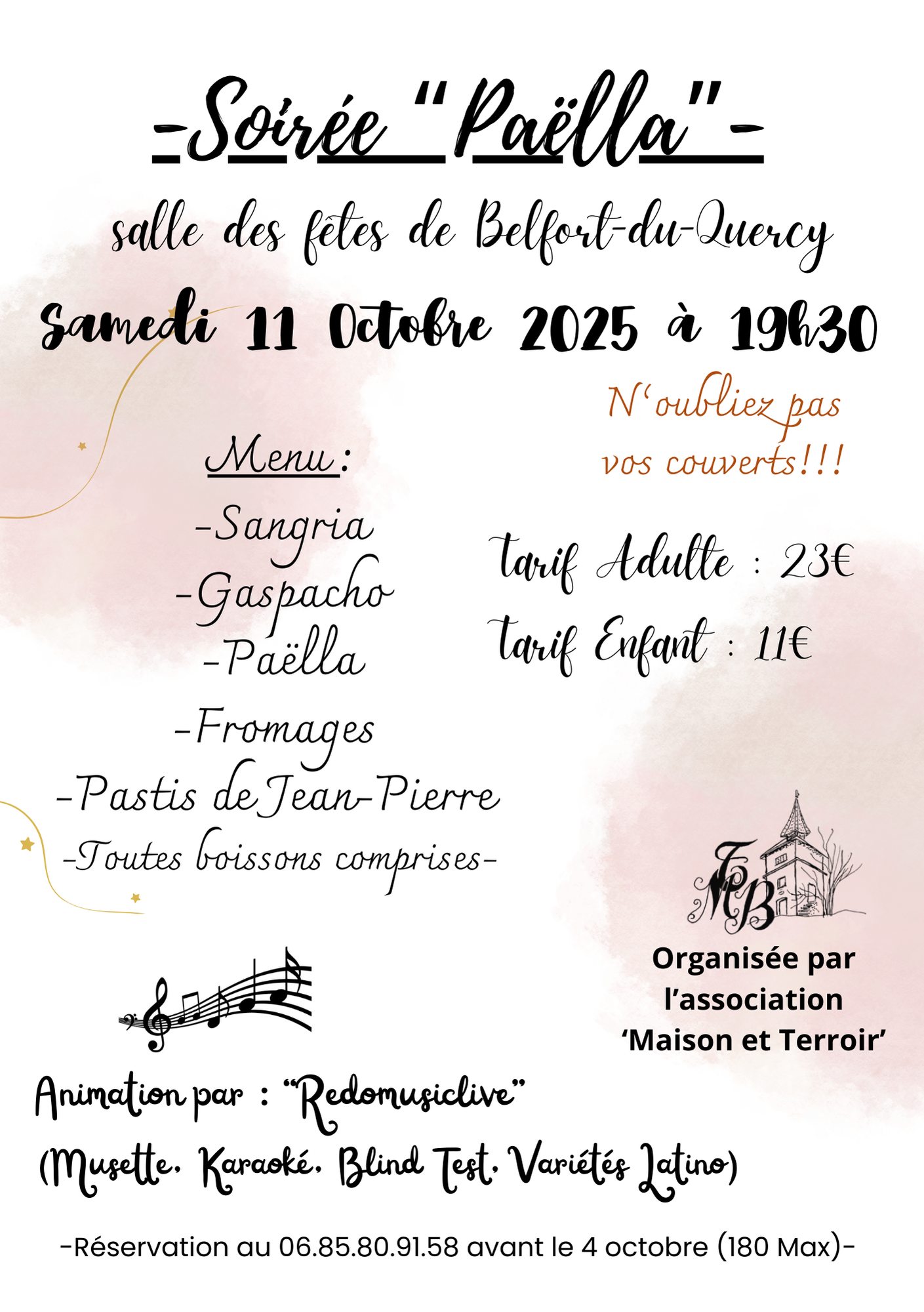Soirée paella à Belfort-du-Quercy, Belfort-du-Quercy - photo 2
