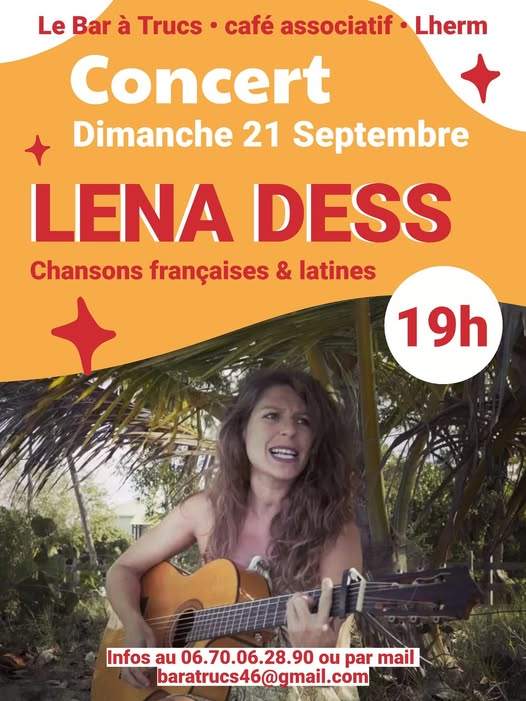 Concert au Bar à Trucs: Lena Dess