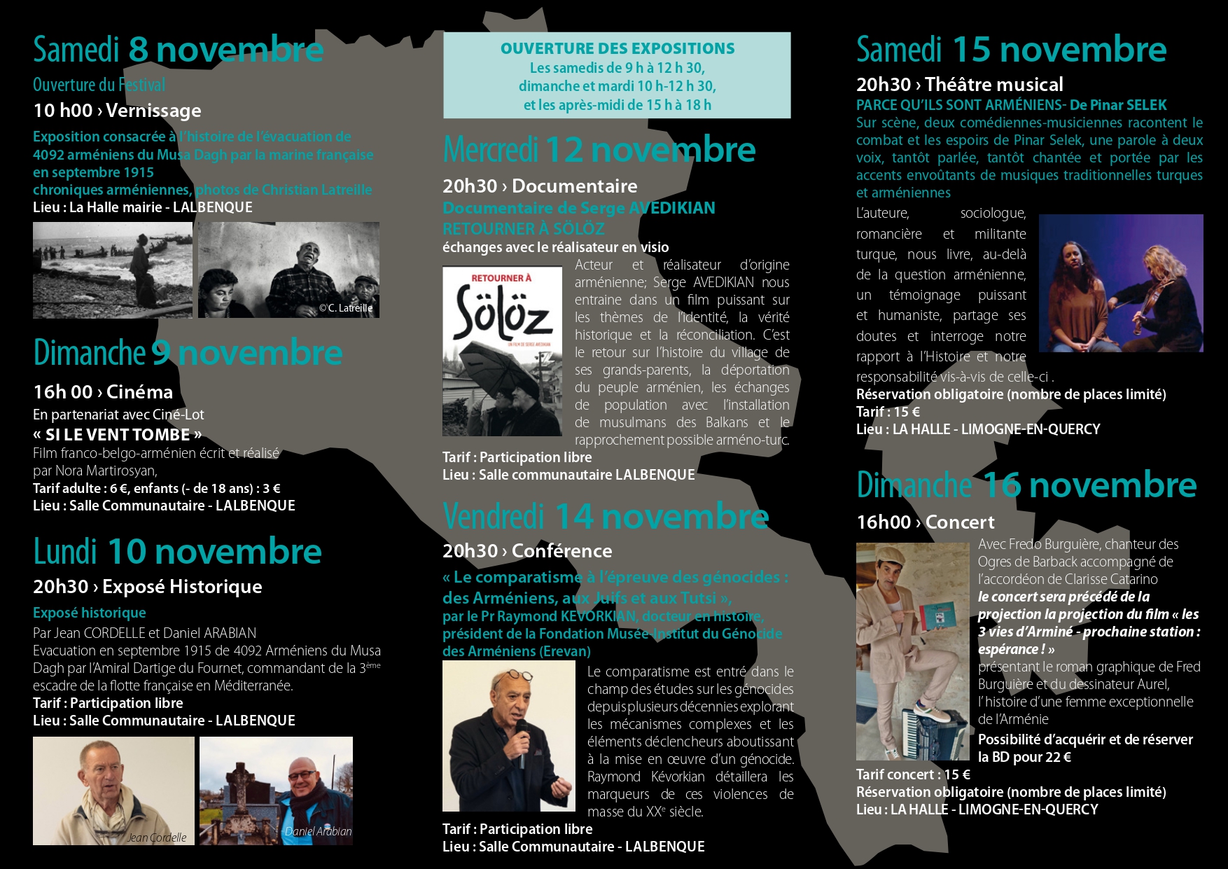 Festival " Retour en Arménie" - Cinéma "Si le vent tombe", Lalbenque - photo 2
