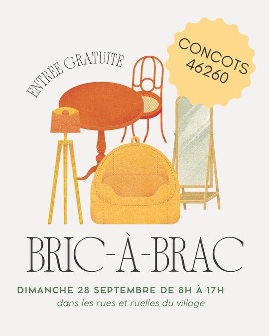 Vide-greniers à Concots