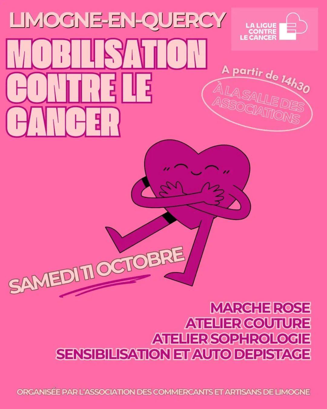 Octobre rose à Limogne