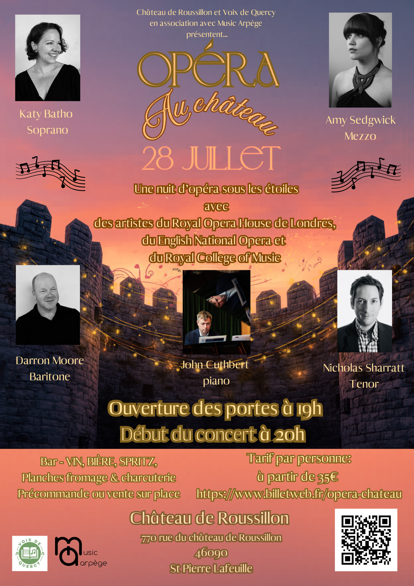 Opéra au château du Roussillon