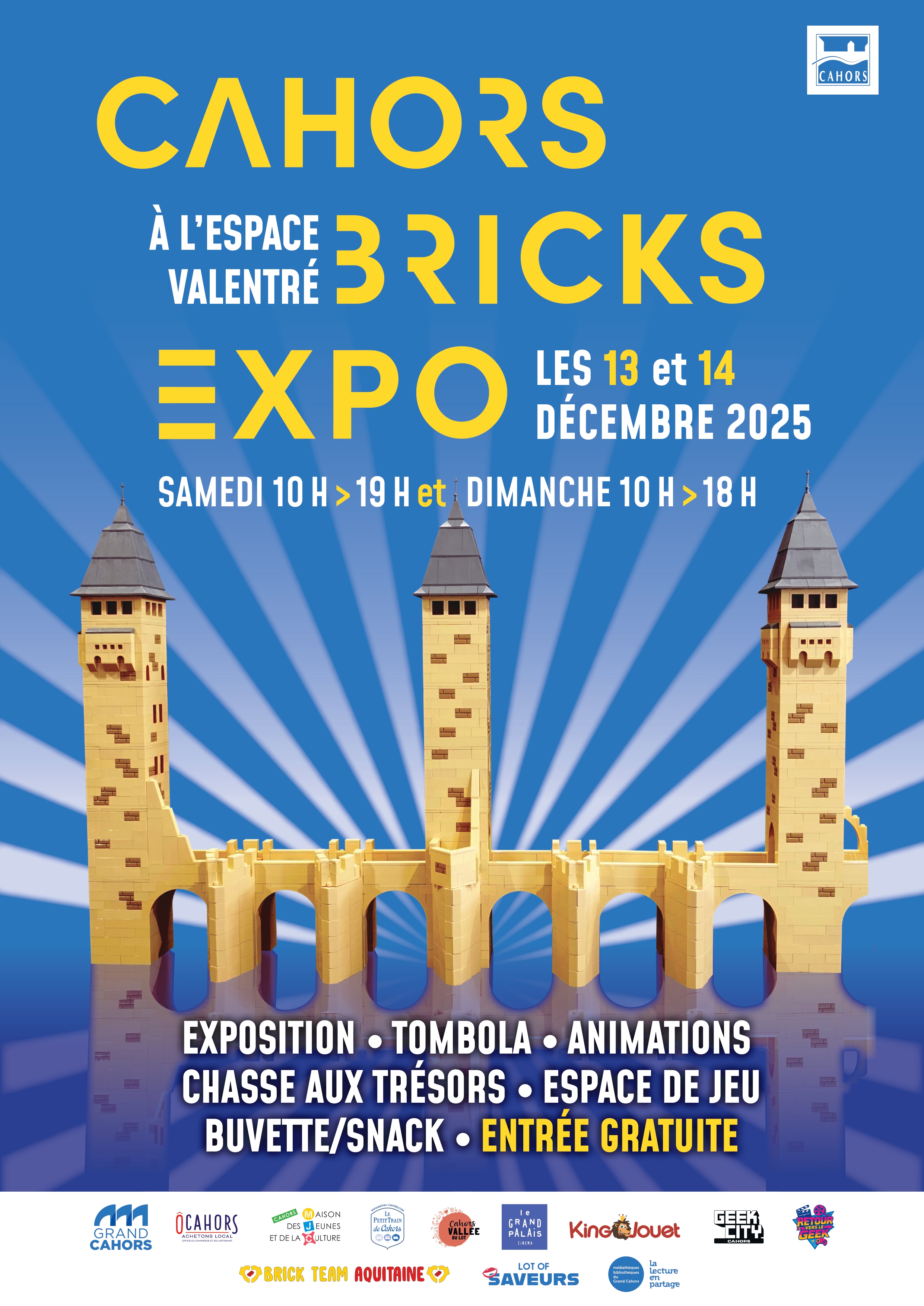 Cahors Bricks Expo - Animations Rue du Portail Alban