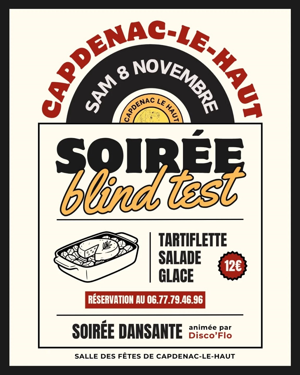 Apéro concert et soirée dansante à Capdenac-le-Haut, Capdenac