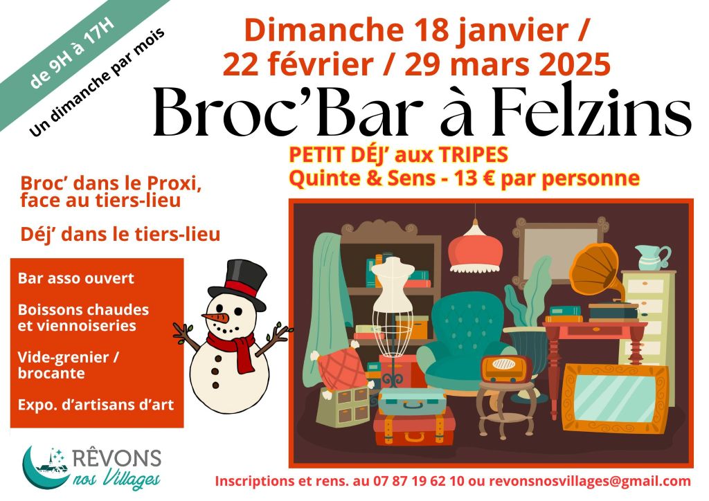 Broc’Bar à Felzins