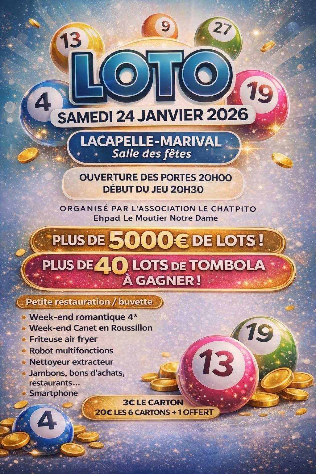 Quine de l'APE à Lacapelle-Marival, Lacapelle-Marival