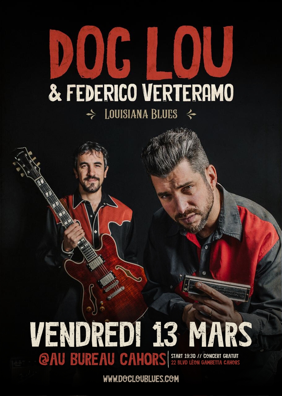 Concert au Bureau : Doc Lou & Federico Verteramo