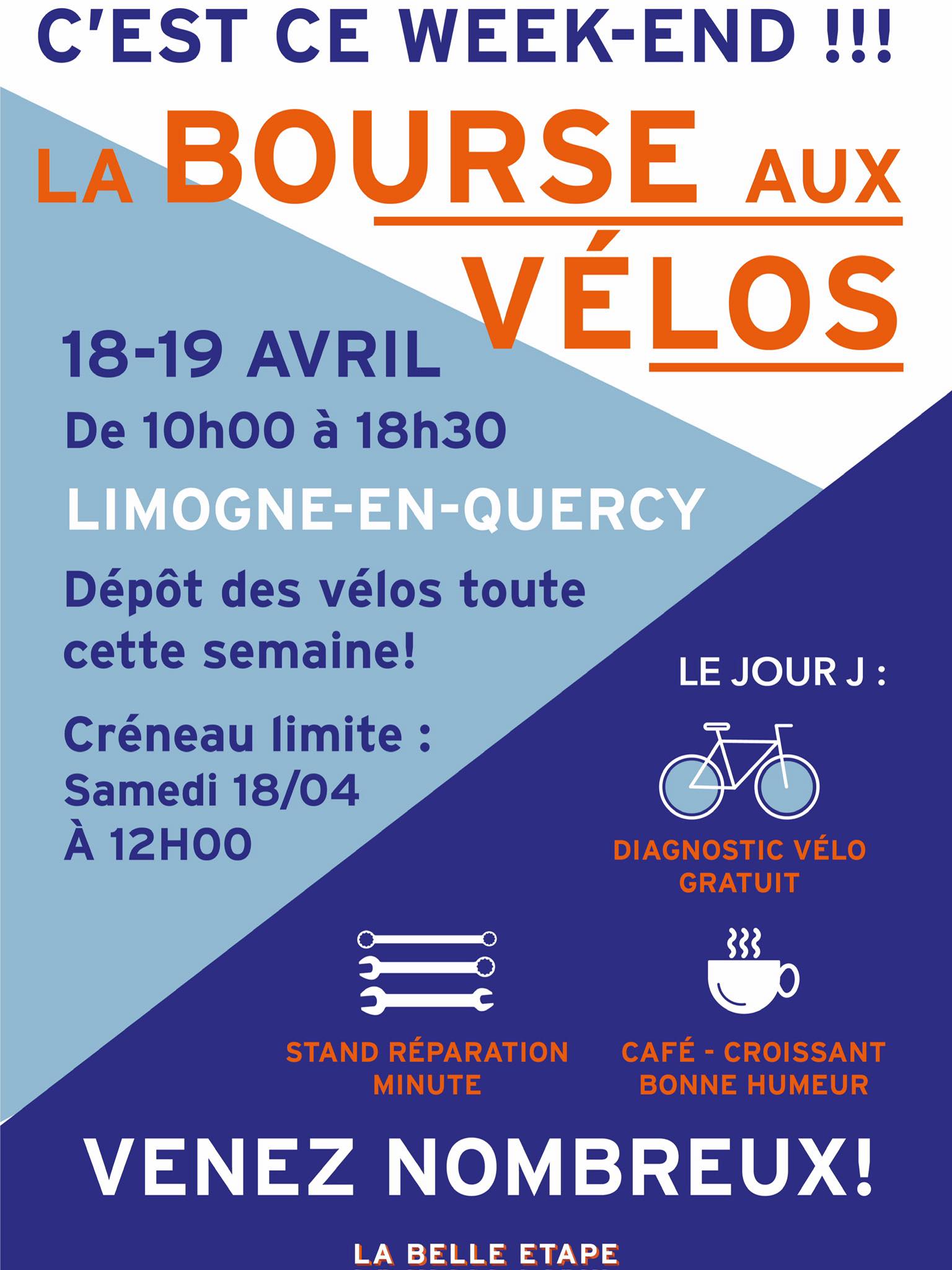 Bourse aux vélos — visuel événement