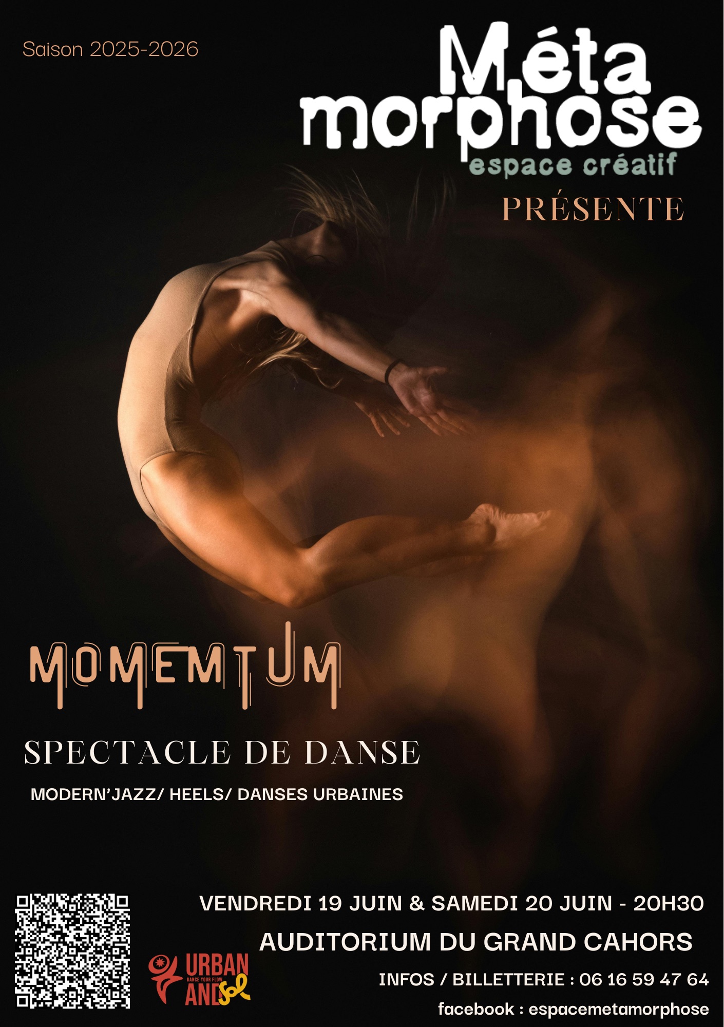 Momentum : spectacle de danse à l'Auditorium du Grand Cahors — visuel événement