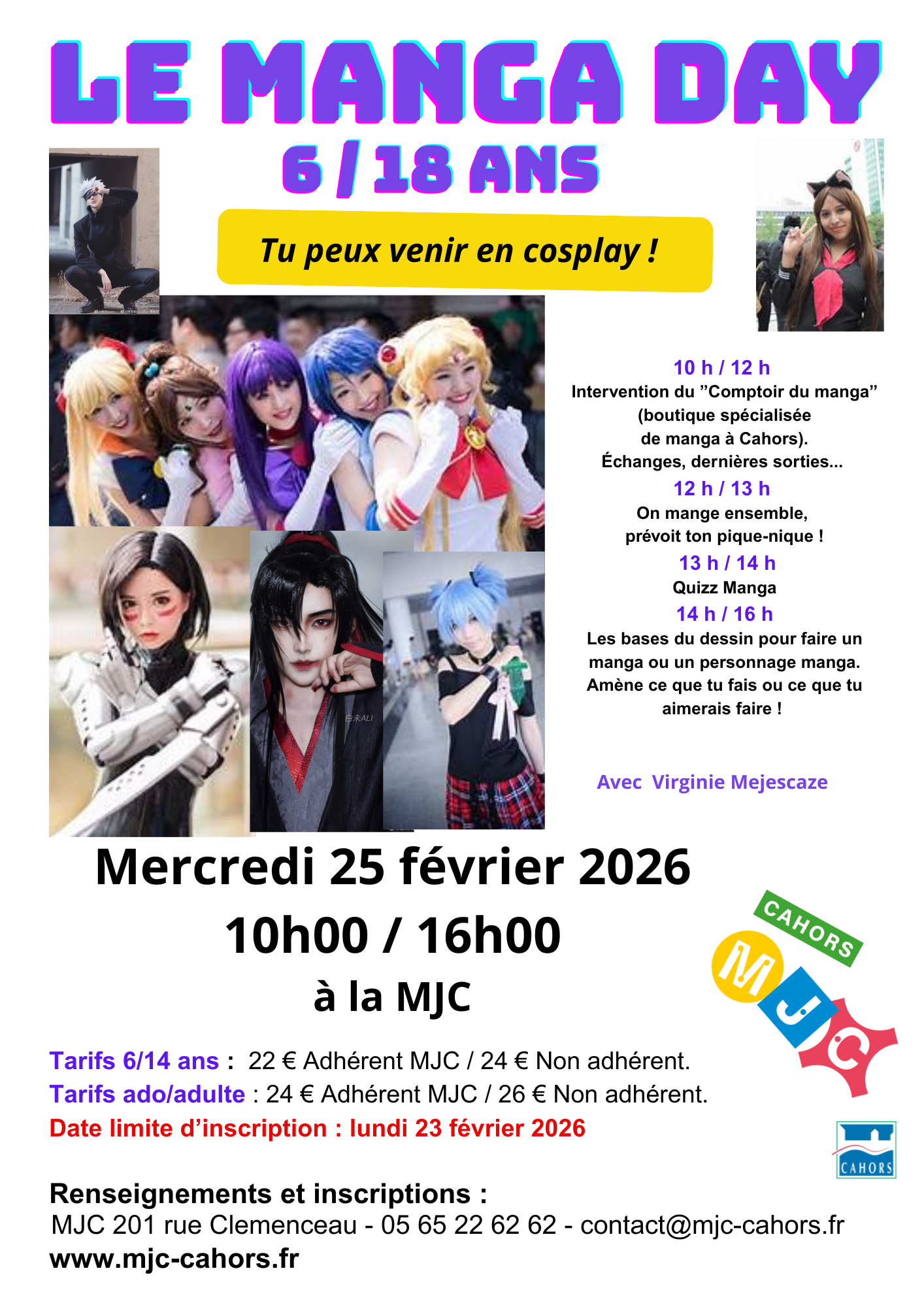Le Manga Day - MJC Cahors