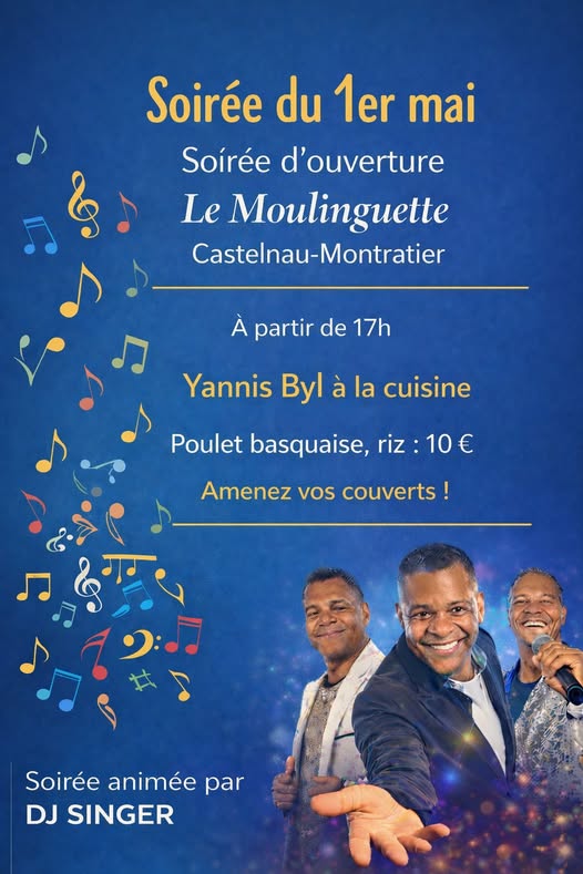 Soirée d'ouverture du Moulinguette — visuel événement