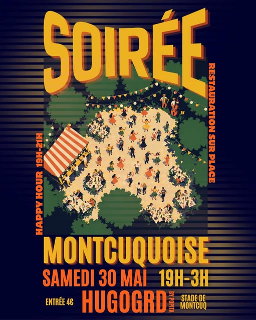 Soirée montcuquoise — visuel événement