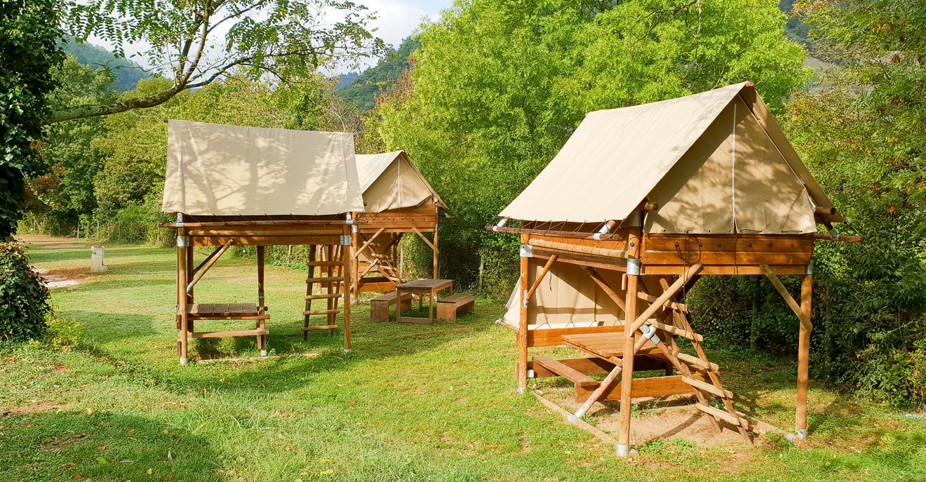 Tente sur pilotis - Chill-Lot