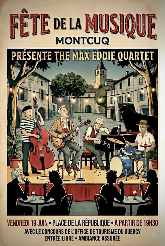 Fête de la musique à Montcuq — visuel événement
