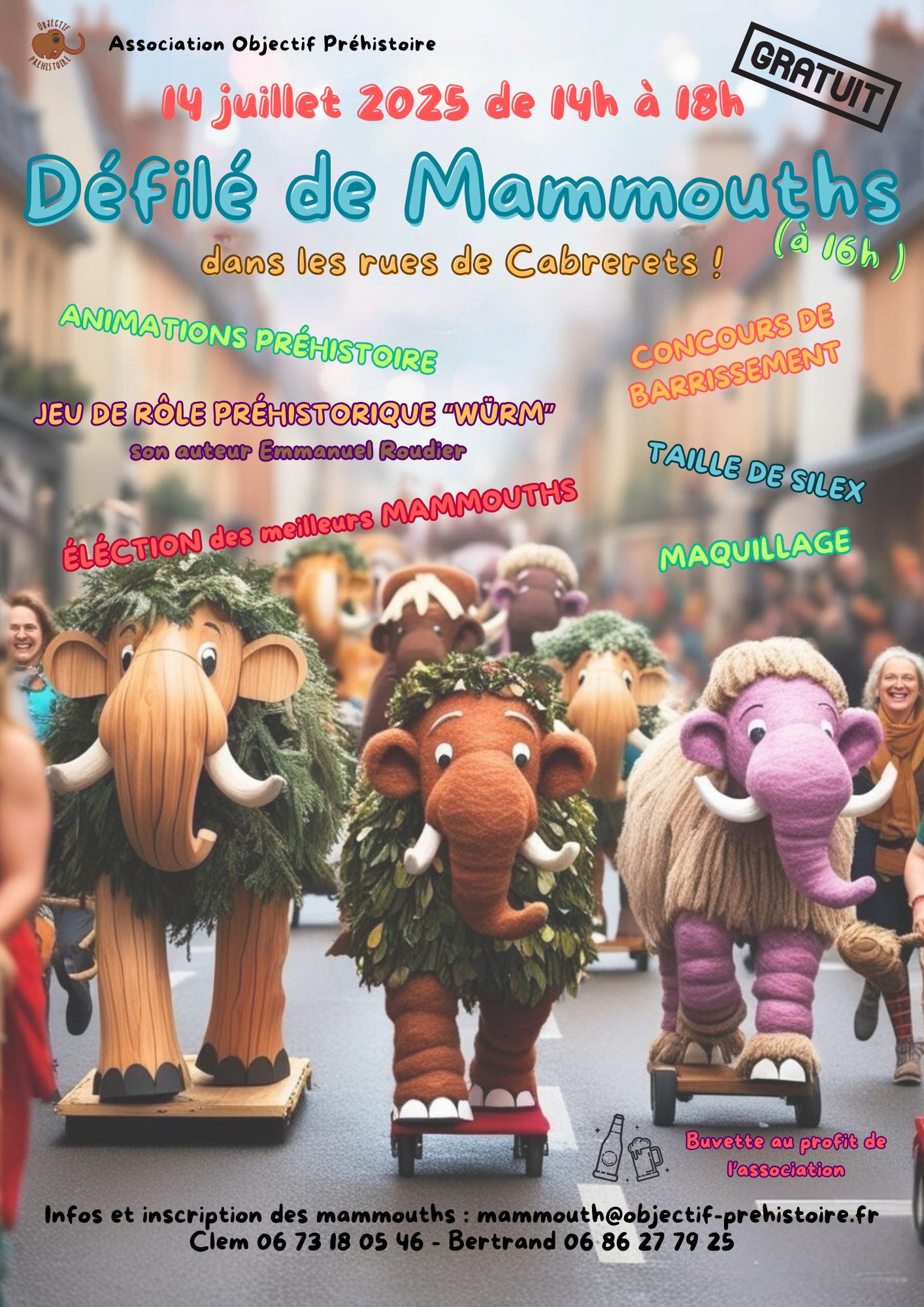 Défilé de Mammouths