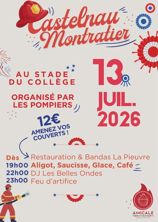 Fête Nationale du 14 Juillet — visuel événement