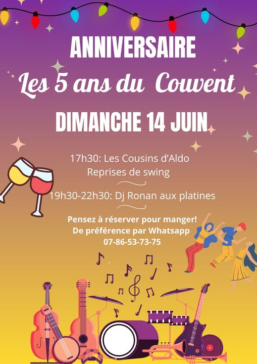 Le Couvent de Bélaye fête ses 5 ans !