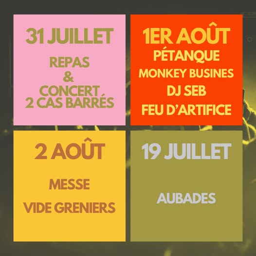 Fête votive de Saint-Pierre-Lafeuille