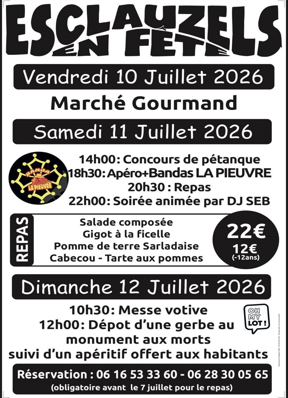 Fête Votive d'Esclauzels