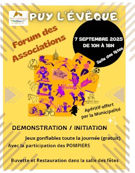 Forum des associations de Puy-l'Evêque