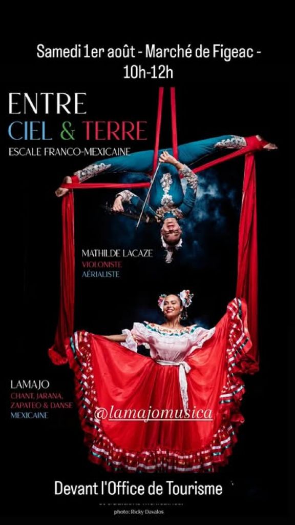 Spectacle à Figeac : Entre ciel & terre – Escale franco-mexicaine