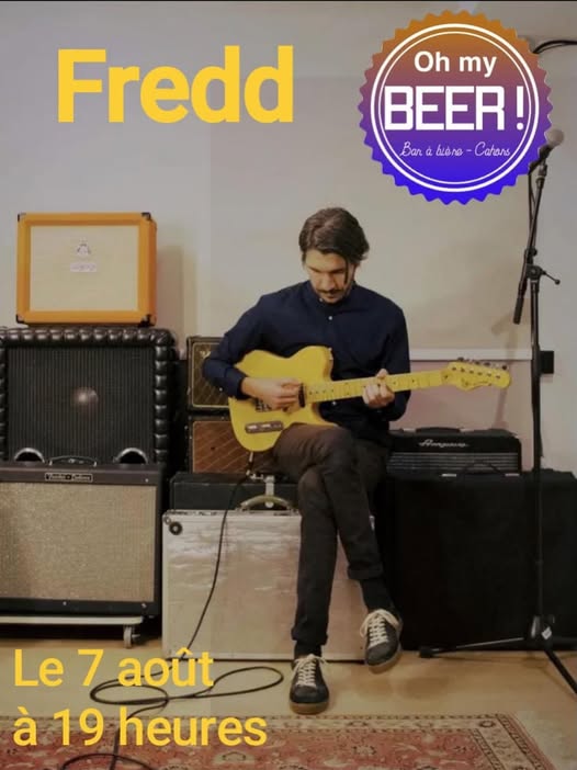 Concert de Fredd à Oh my Beer