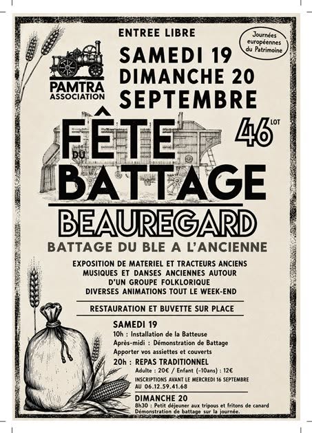 46ème Fête du battage