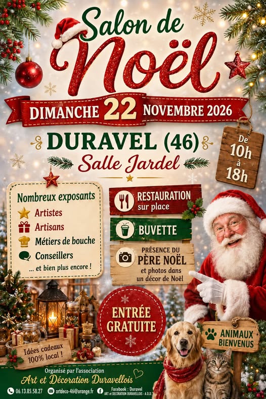 Salon de Noël à Duravel