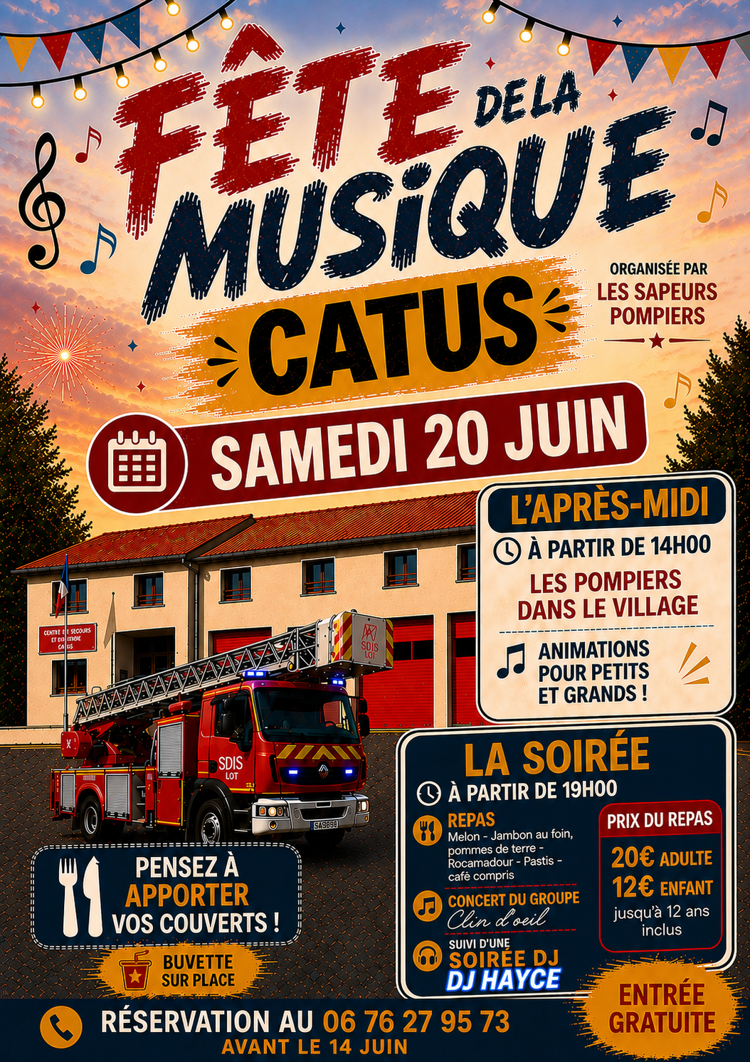 Fête de la musique — visuel événement
