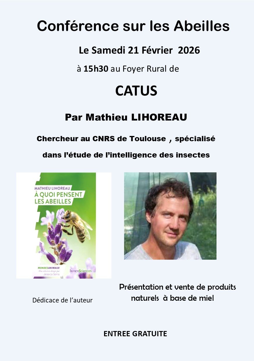 Conférence : A quoi pensent les abeilles ?