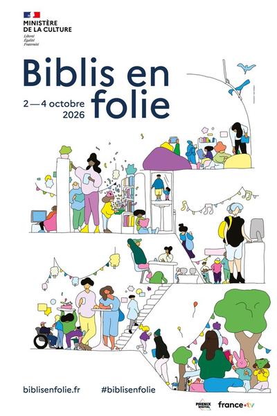 Biblis en folie : jeu de piste dans la Médiathèque de Mercuès