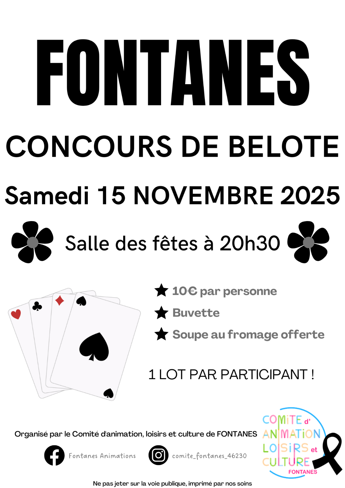 Concours de belote