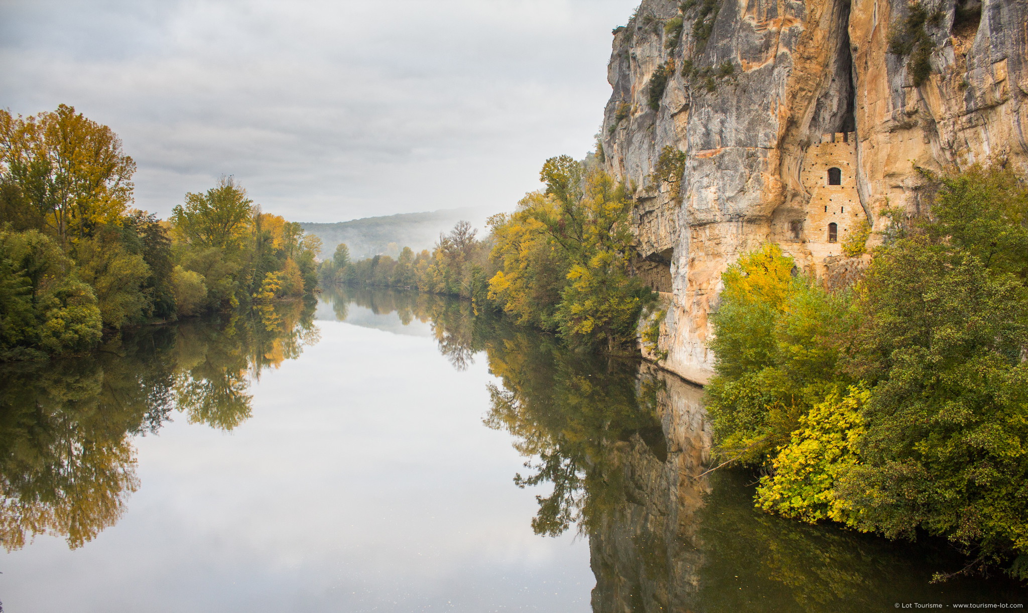 Pont de Bouziès - Château des anglais