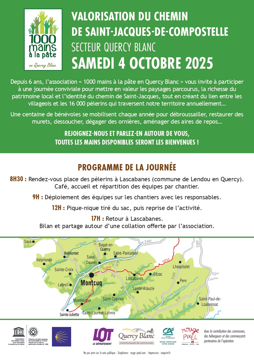 Chantier participatif des 1000 mains à la pâte à Lendou-en-Quercy, Lendou-en-Quercy - photo 3