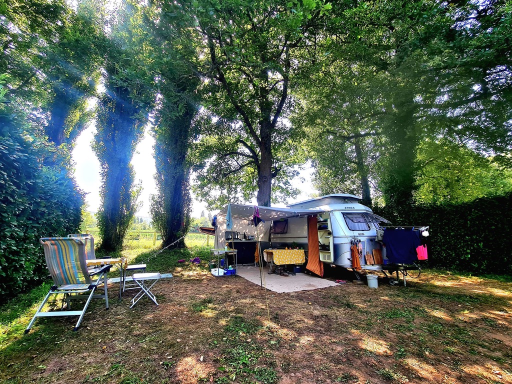 Espaces ombragés et confortables