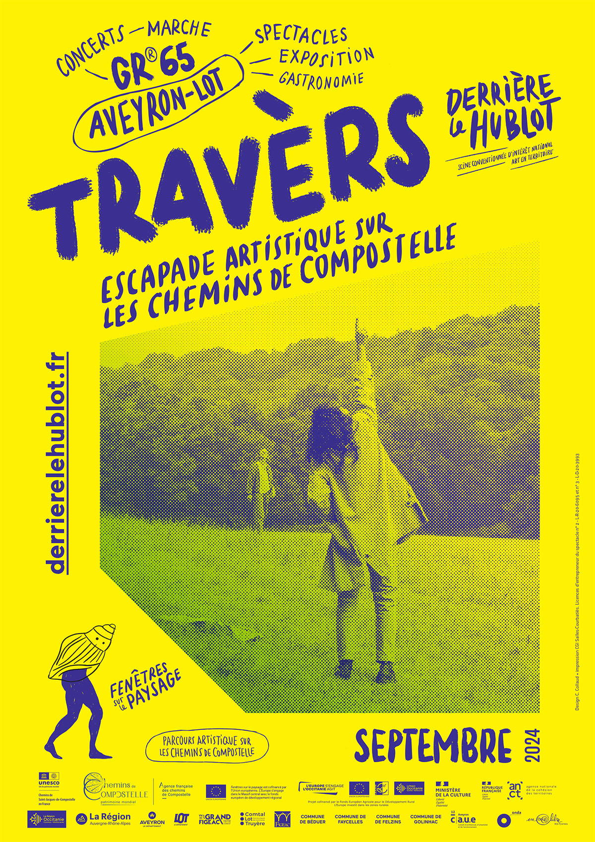 Travèrs, escapade artistique sur les chemins de Compostelle