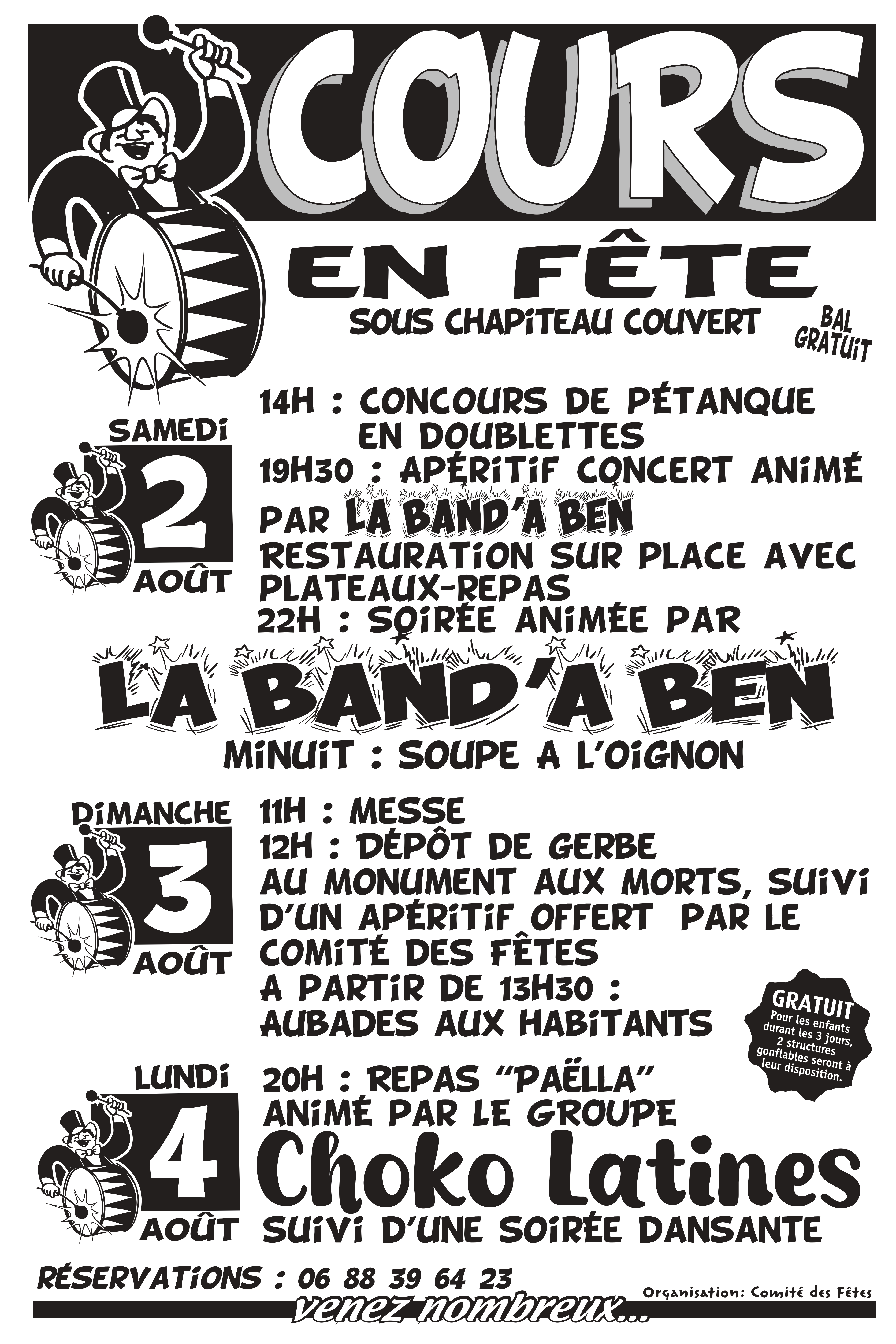 Fête votive de Cours