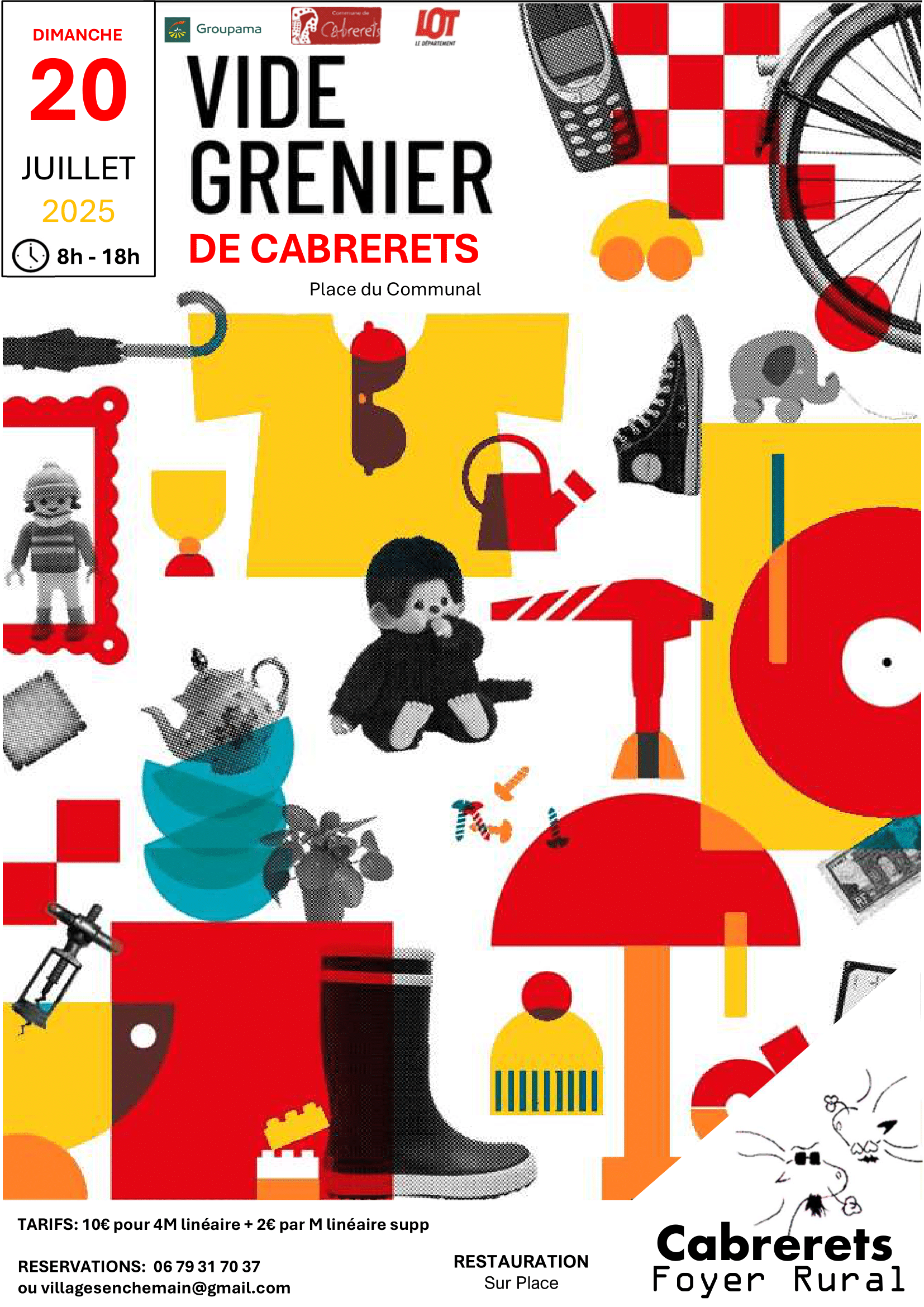 Vide-Greniers à Cabrerets