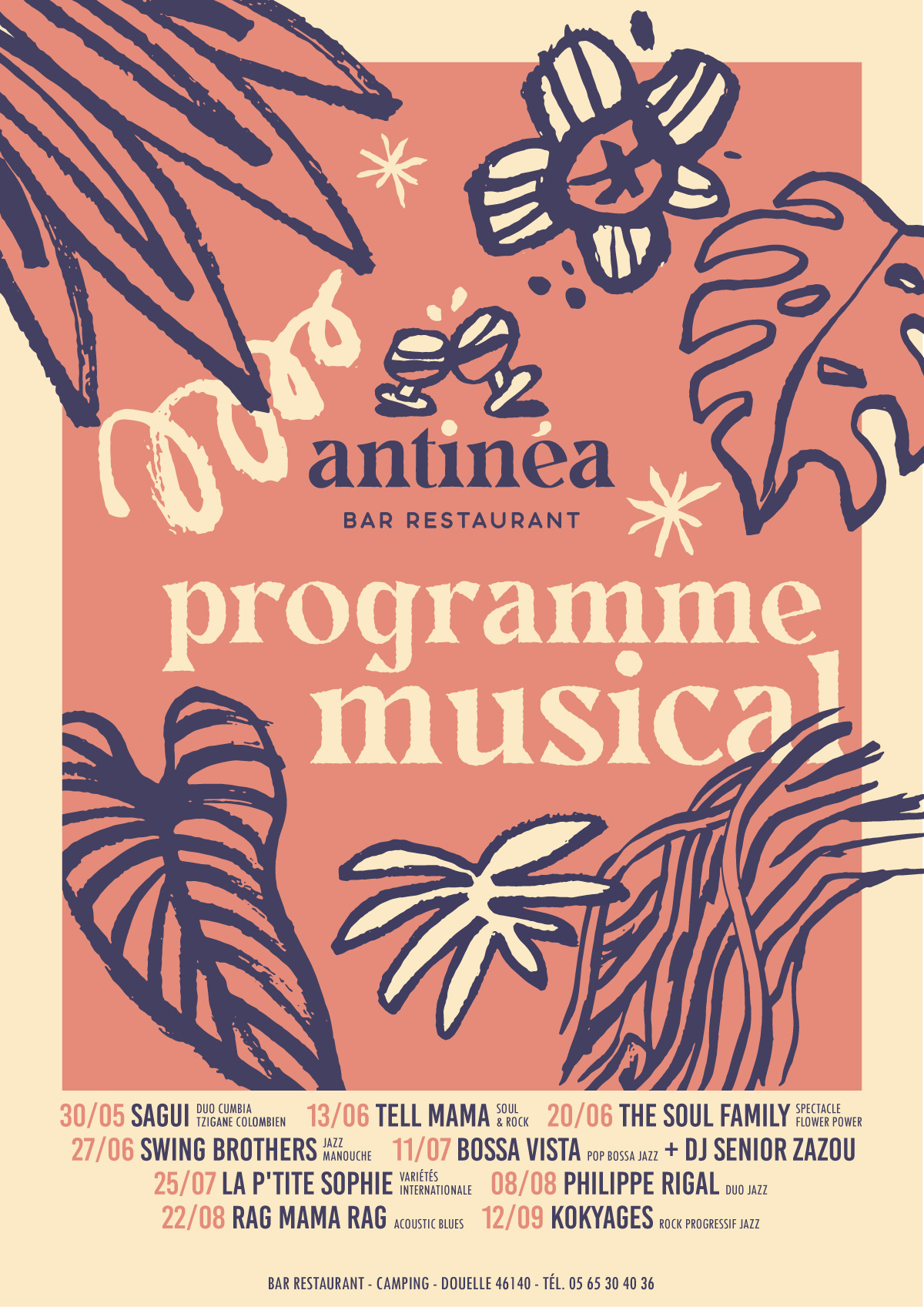 Concert à la guinguette d'Antinéa: Rag Mama Rag