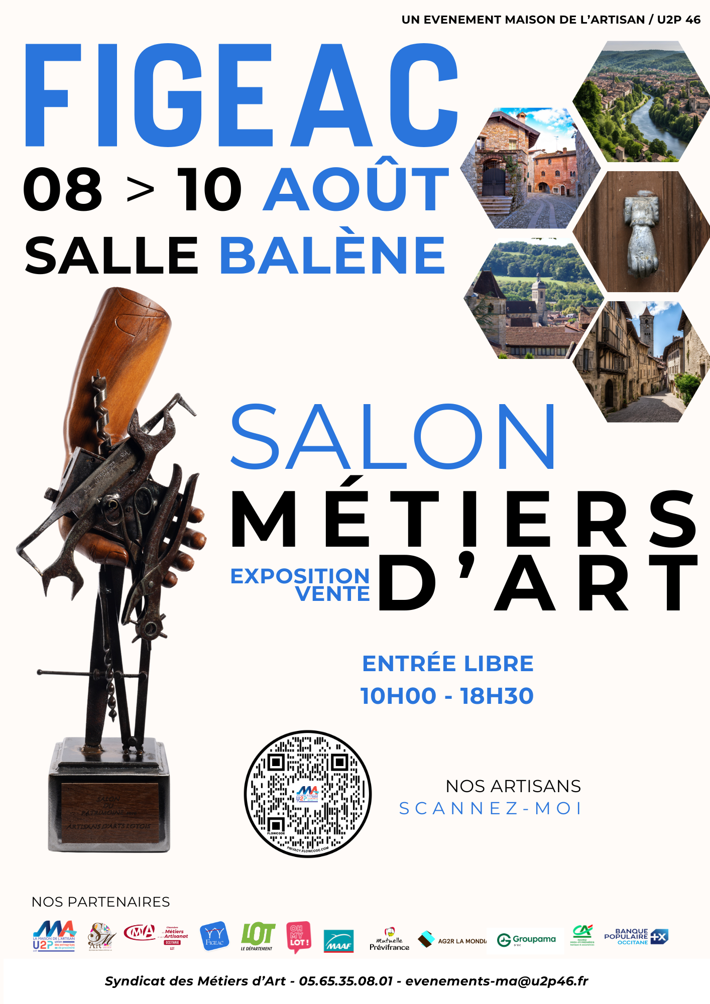 Salon des Métiers d’Art du Lot à Figeac