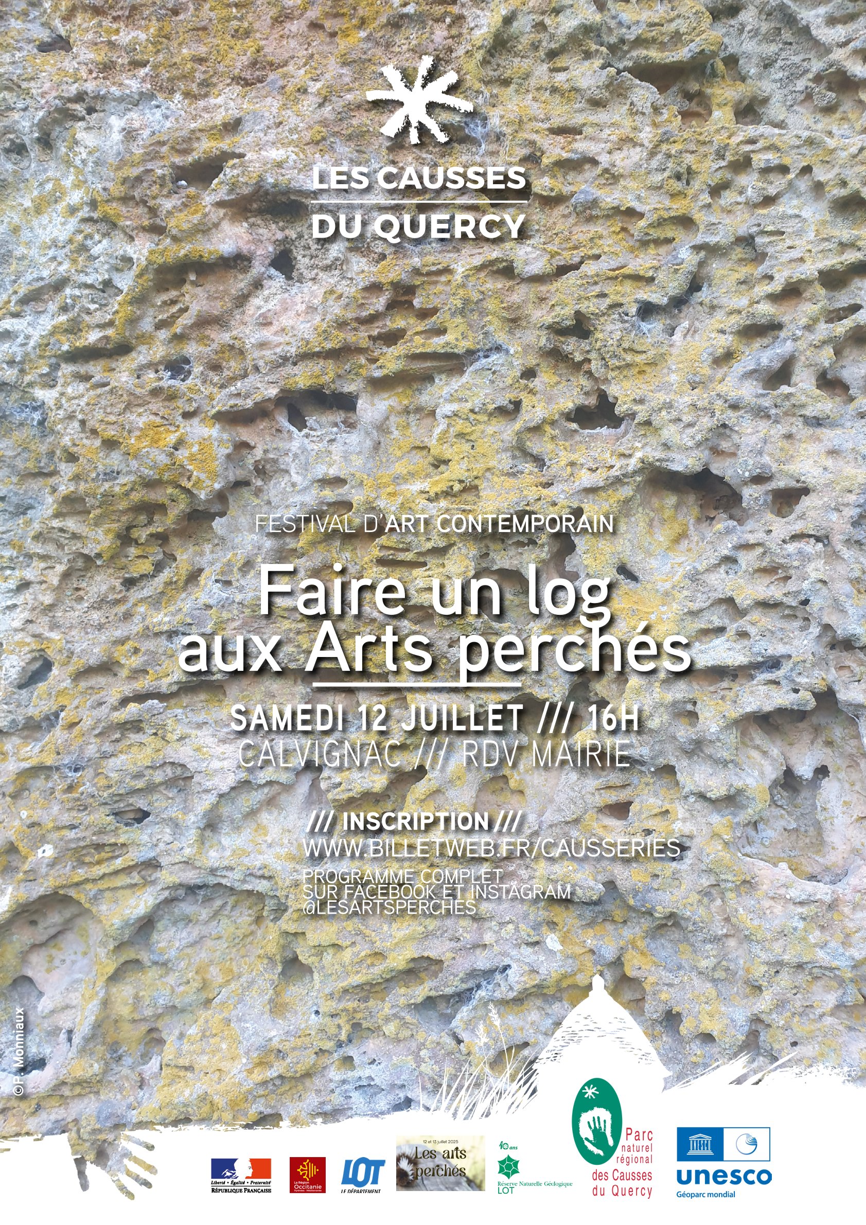 Faire un log aux Arts perchés