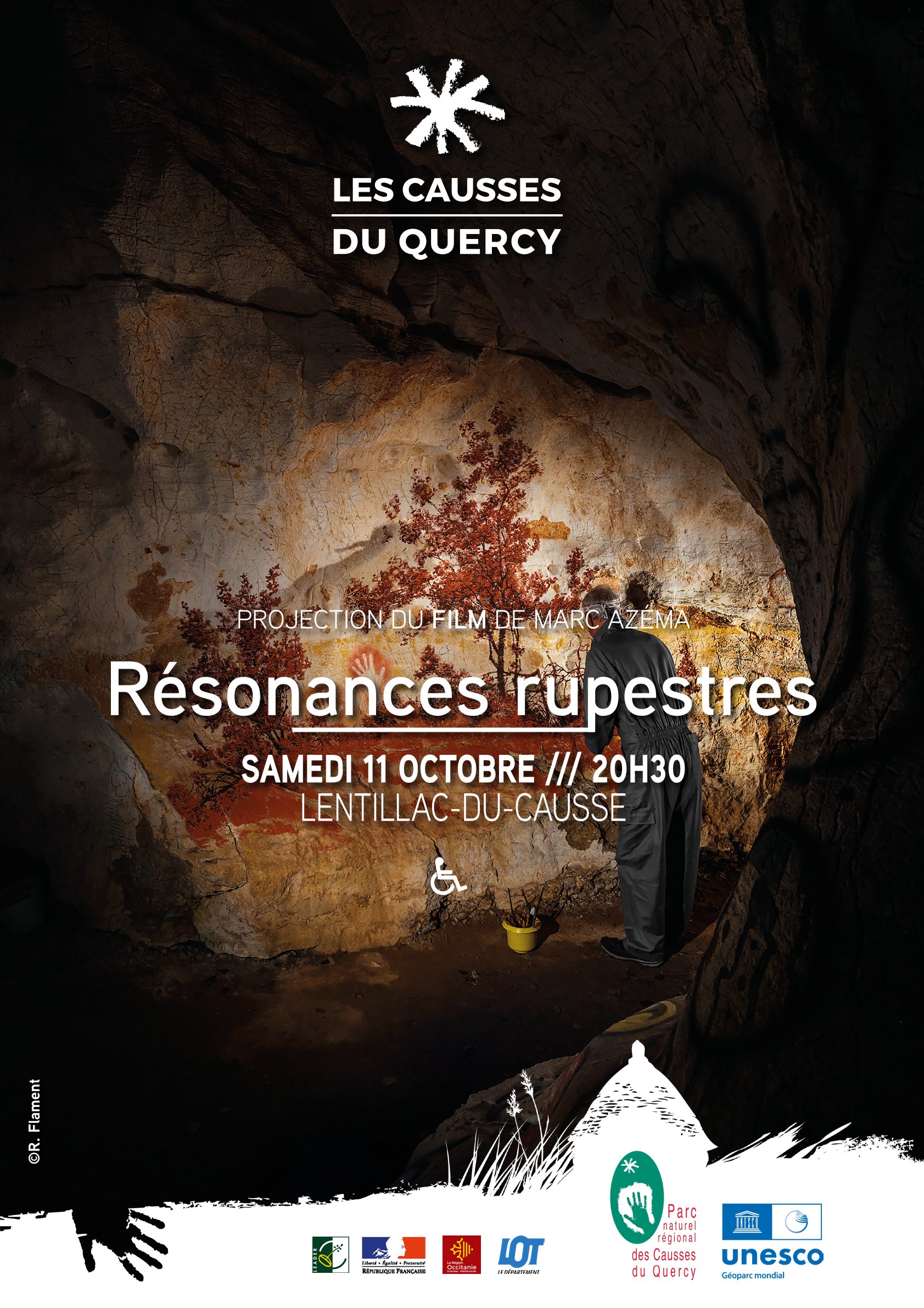Résonances rupestres : projection du film de Marc Azéma