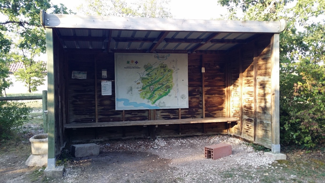Halte et aire de pique nique de Belcastel à Cézac — photo 2
