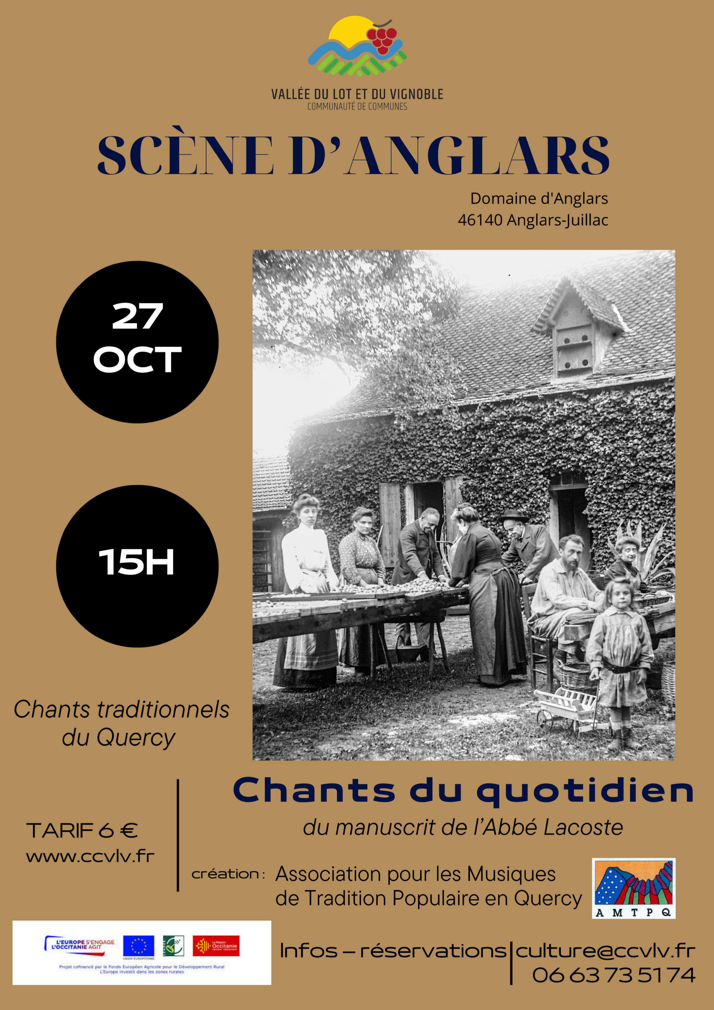 Spectacle « chants du quotidien »