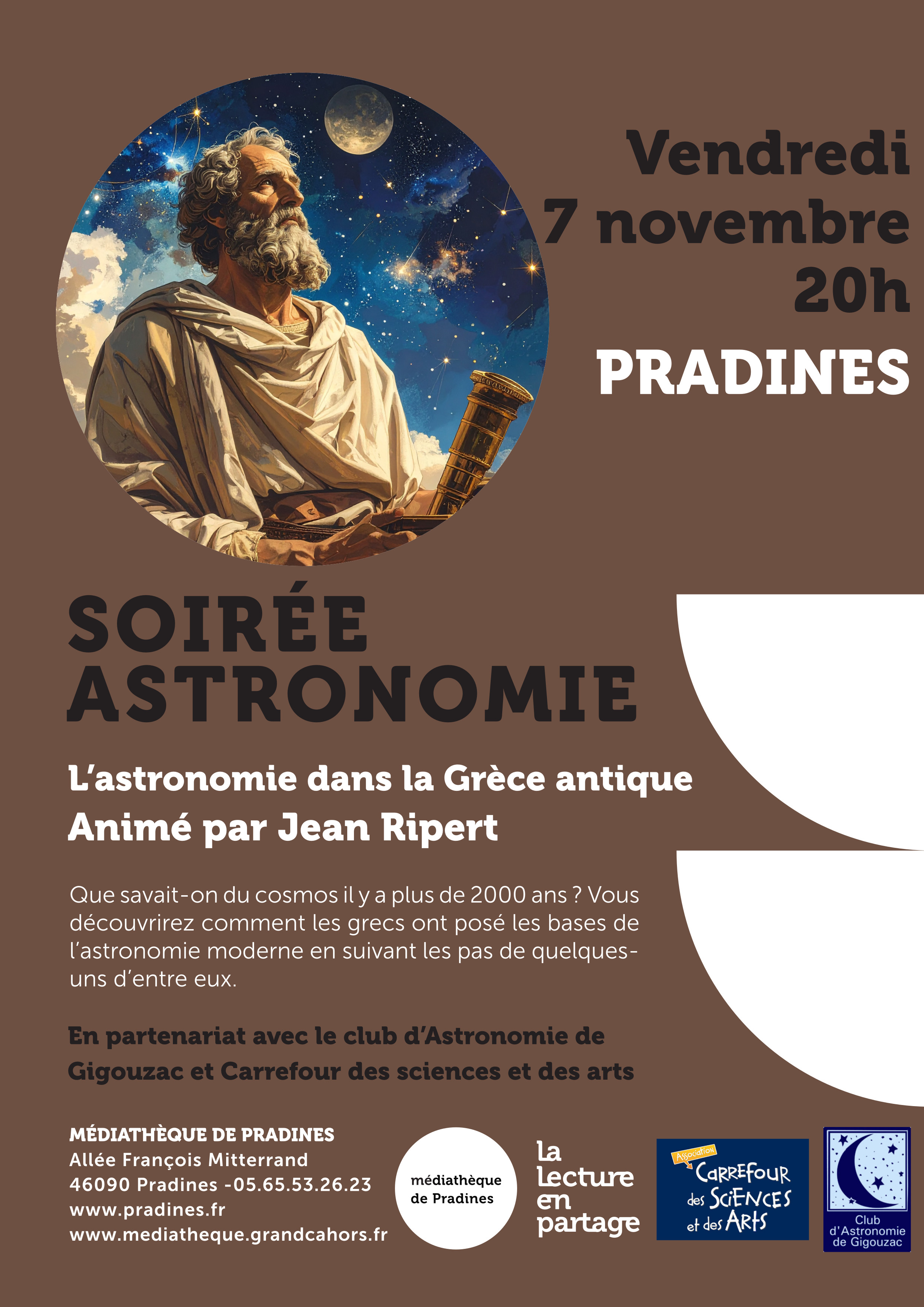 Conférence : L’astronomie dans la Grèce antique