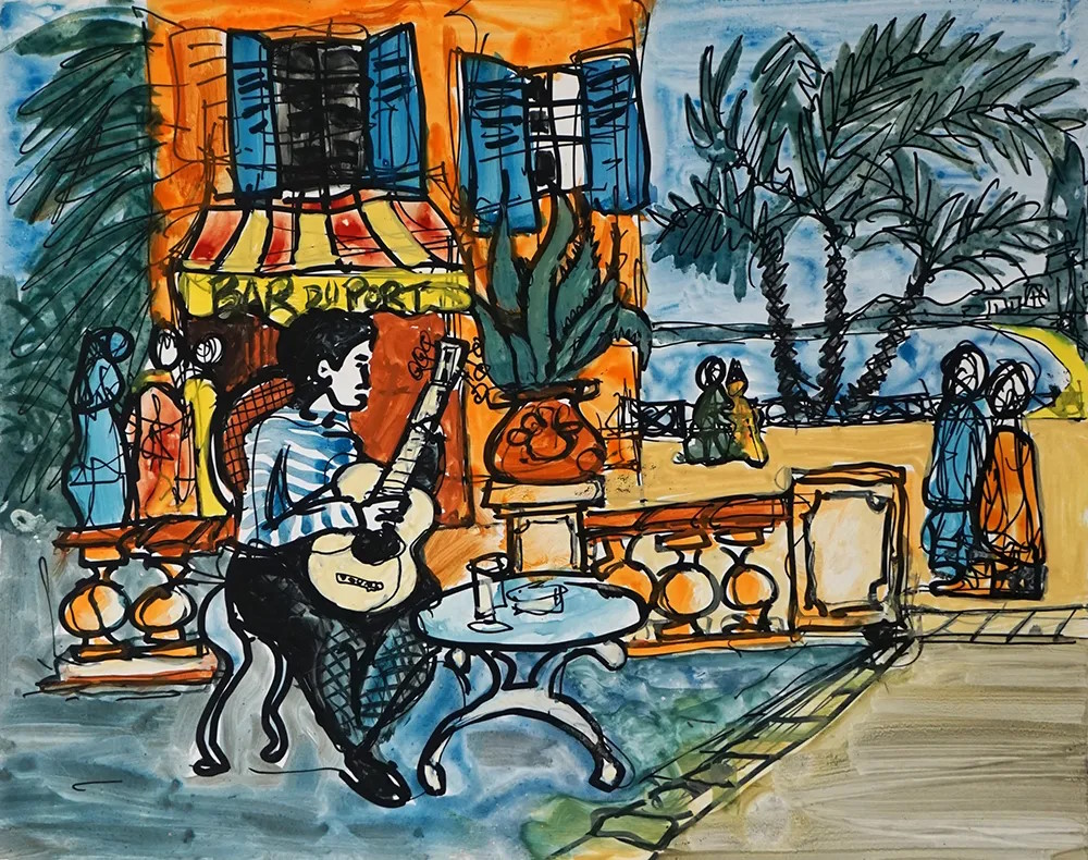 Vernissage de l'exposition - La peinture est la musique du silence