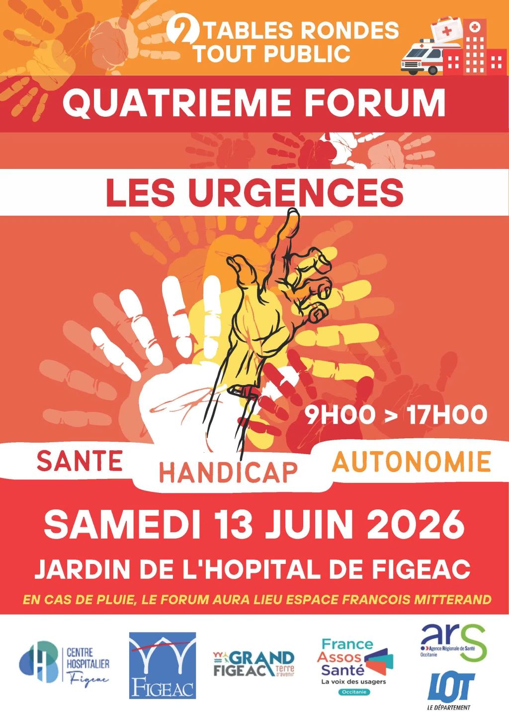 Forum des Santé-handicap Autonomie à Figeac — visuel événement