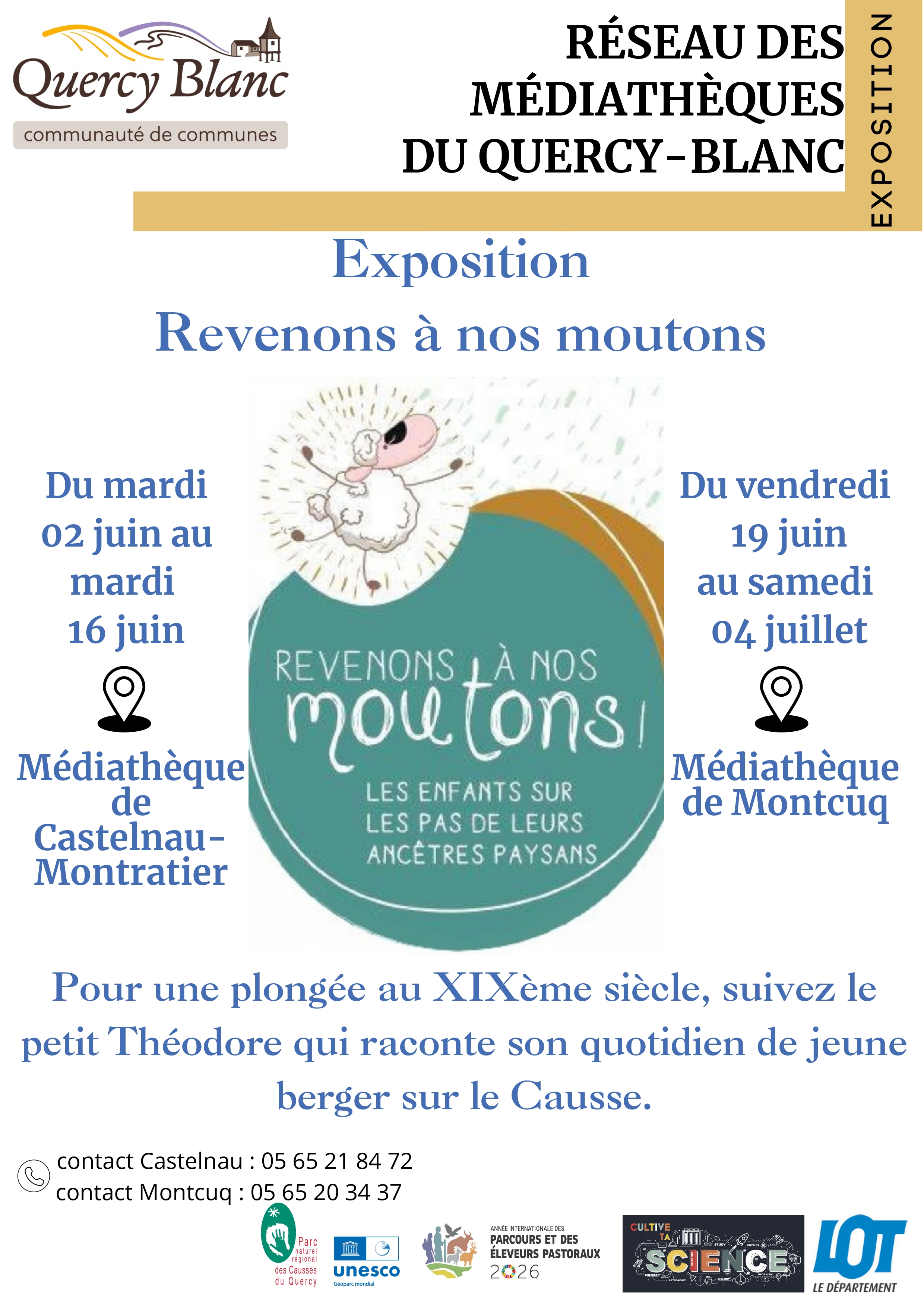 Exposition : "Revenons à nos moutons  !"