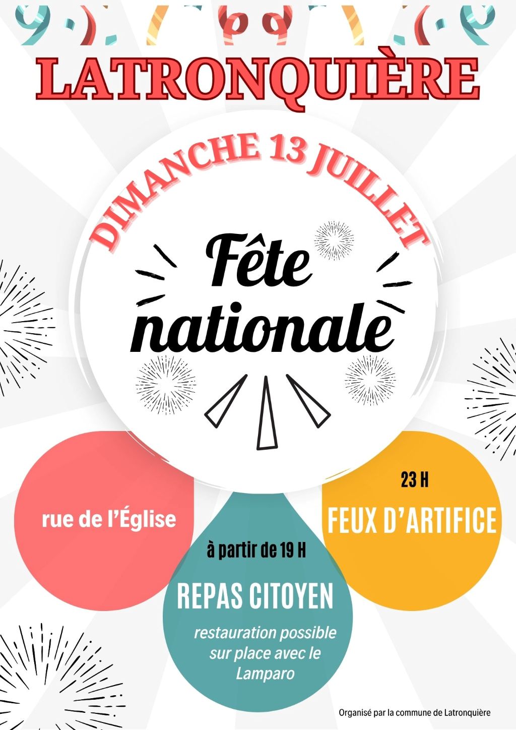 Fête nationale à Latronquière