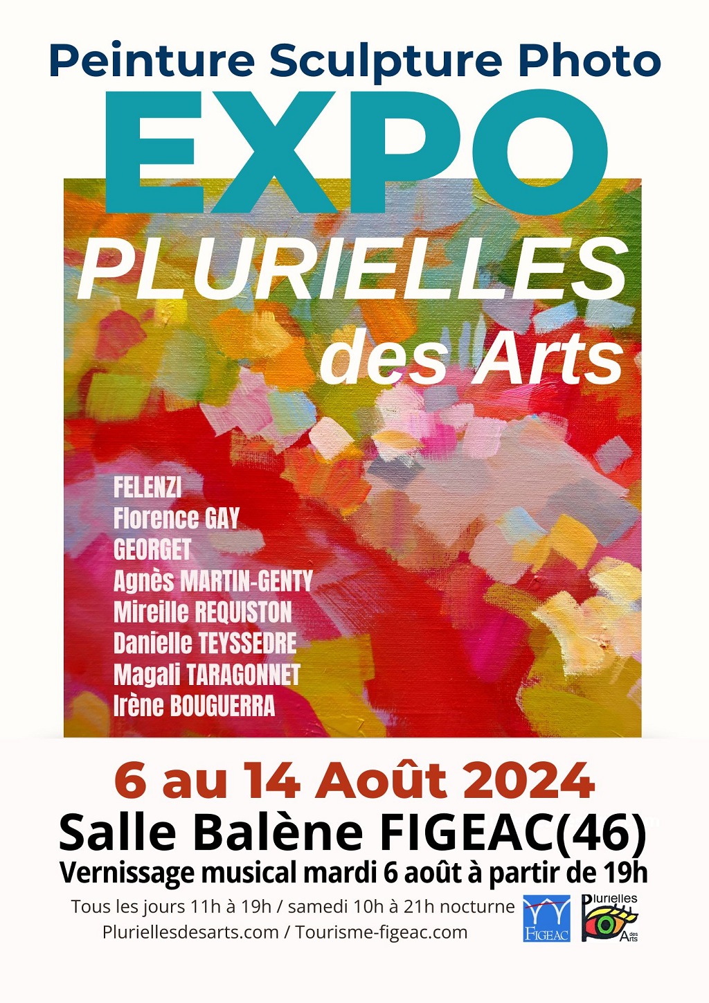 Exposition Plurielles des Arts, peinture, sculpture, photos